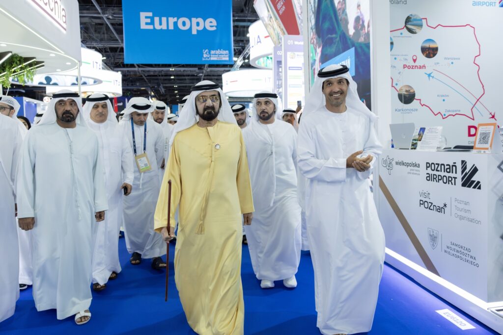 Sheikh Mohamed Bin Rashid at Dubai ATM ( Arabian Travel Market 2025 )