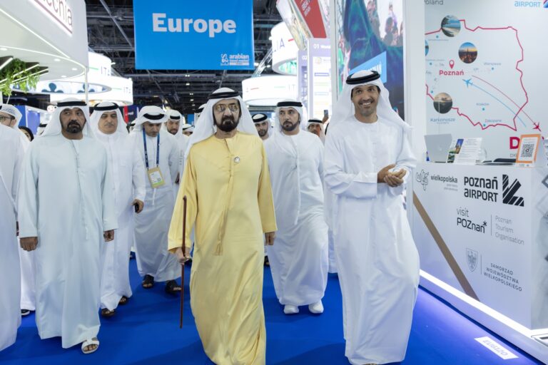Sheikh Mohamed Bin Rashid at Dubai ATM ( Arabian Travel Market 2025 )